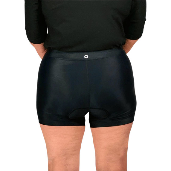 Birds on Bikes Unders Womens Padded Cycling Underwear Black