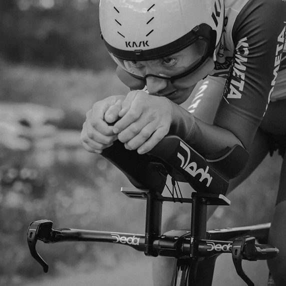 Deda CRONONERO EVO Extensions, J-bend, Aluminum, 370 mm length, 50 angle (1 pair)