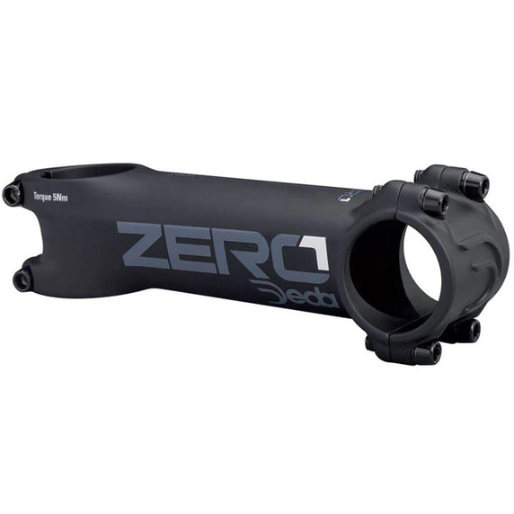 Deda FACEPLATE ZERO2 STEM 2-PIECE / Frontalino  SB BLACK anodized MY17