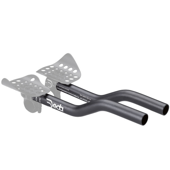 Deda PARABOLICA 2 Extensions, S-bend, Aluminium, 24mm, 300 mm length, 42mm riser (1 pair)