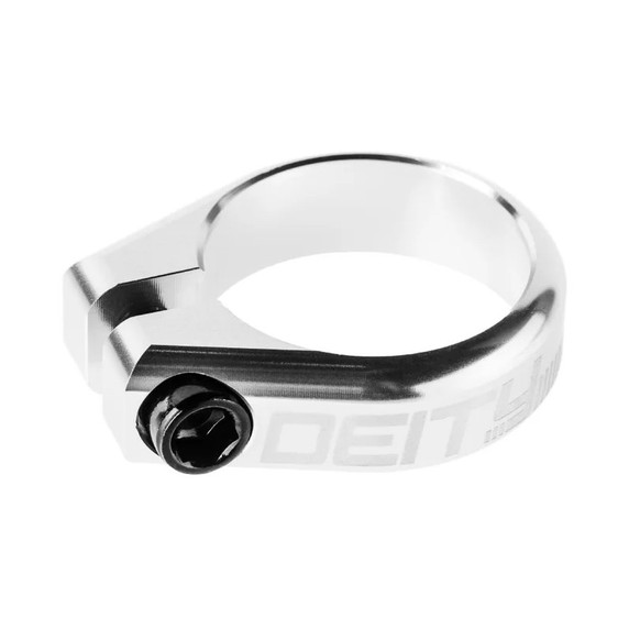 Deity Circuit Seatpost Clamp 34.9mm Silver