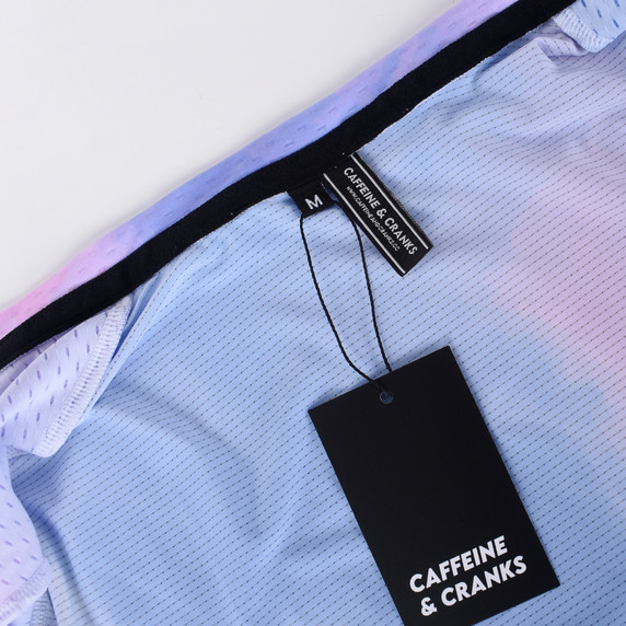 Caffeine and Cranks Coral Jersey Mens