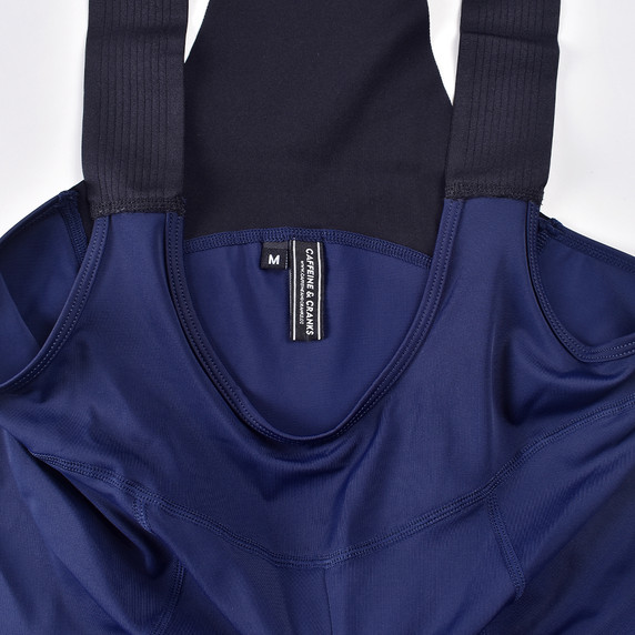 Caffeine and Cranks Core Bib Shorts Navy Mens