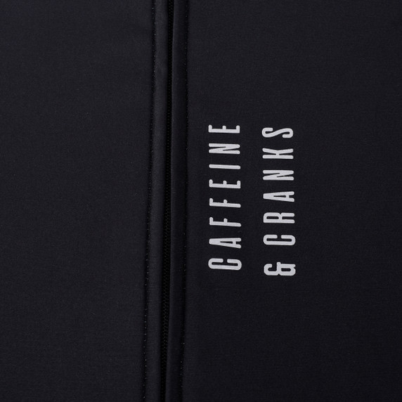 Caffeine and Cranks Core Thermal Jersey Black Mens