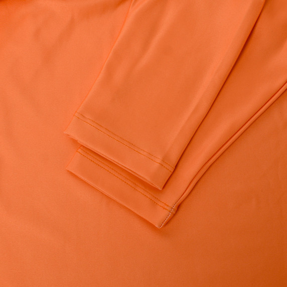 Caffeine and Cranks Core Thermal Jersey Orange Mens