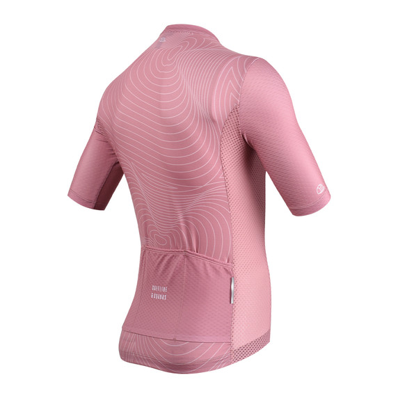 Caffeine and Cranks Garnet Topo Jersey Mens