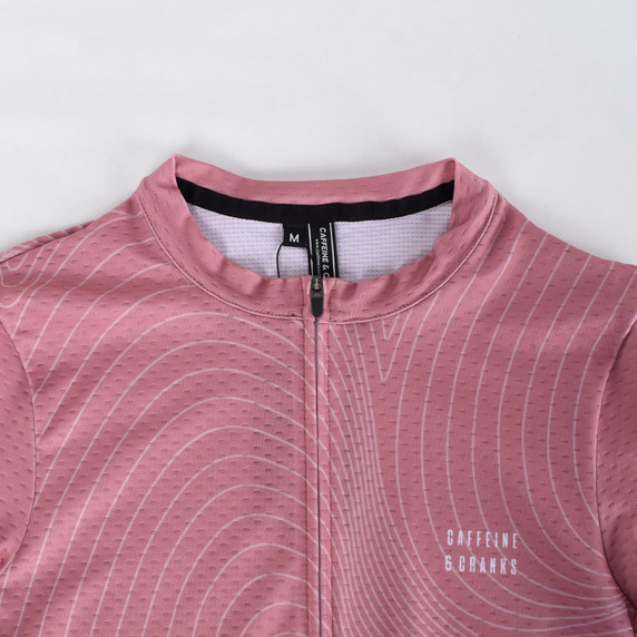 Caffeine and Cranks Garnet Topo Jersey Mens