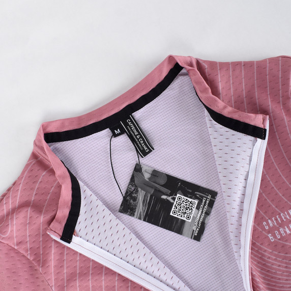 Caffeine and Cranks Garnet Topo Jersey Mens