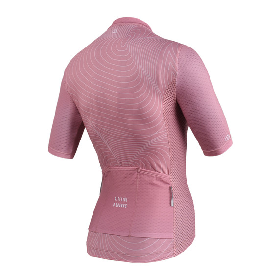 Caffeine and Cranks Garnet Topo Jersey Womens