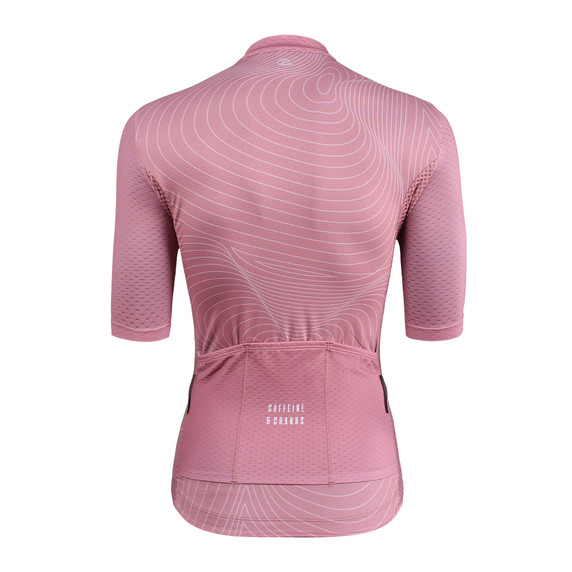 Caffeine and Cranks Garnet Topo Jersey Womens