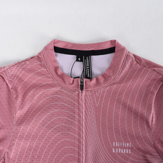 Caffeine and Cranks Garnet Topo Jersey Womens