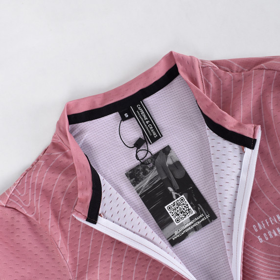 Caffeine and Cranks Garnet Topo Jersey Womens