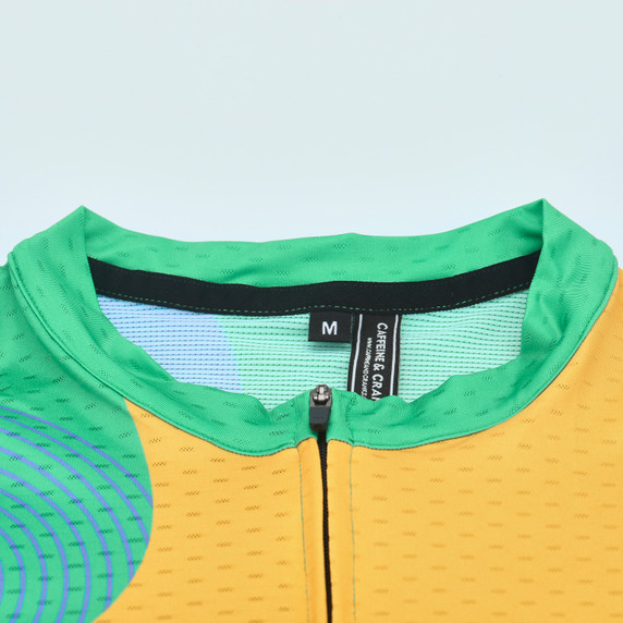 Caffeine and Cranks Memphis Bright Jersey Mens