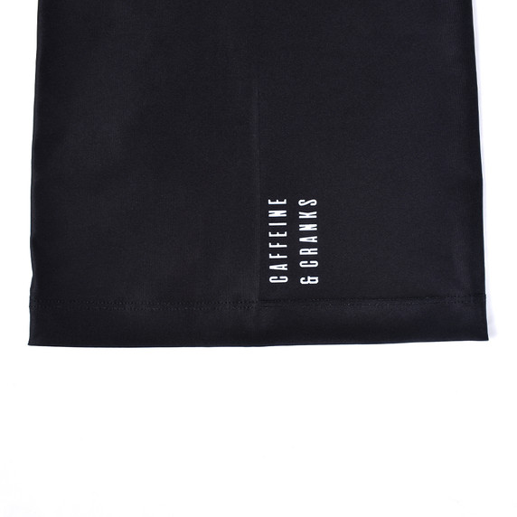 Caffeine and Cranks Neck Warmer Black