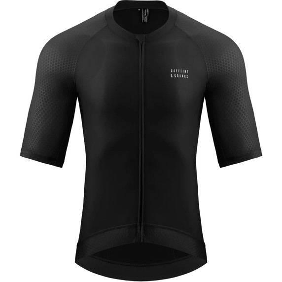 Caffeine and Cranks Pinnacle Jersey Midnight Mens