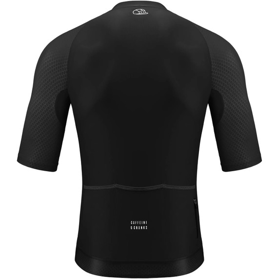 Caffeine and Cranks Pinnacle Jersey Midnight Mens