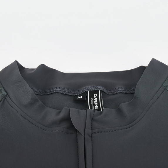 Caffeine and Cranks Pinnacle Jersey Slate Mens