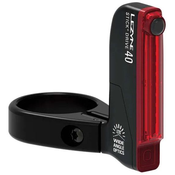 Lezyne Stick+ Drive Seat Clamp Rear Light