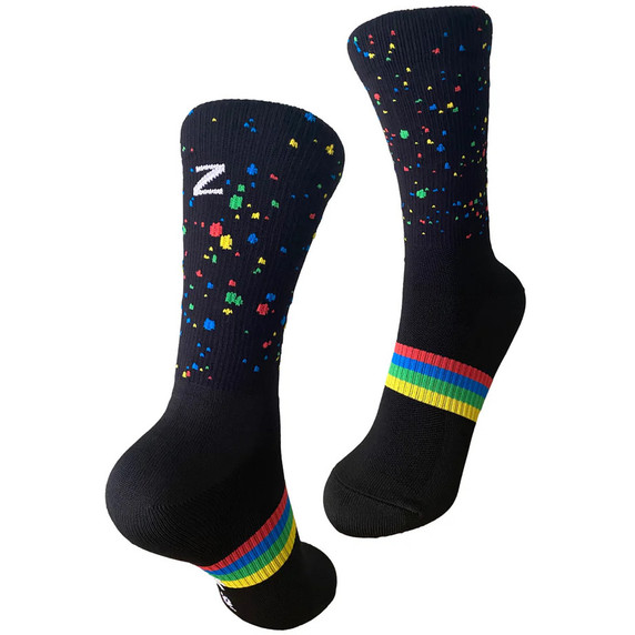 Zeffz Socks Black Speckle
