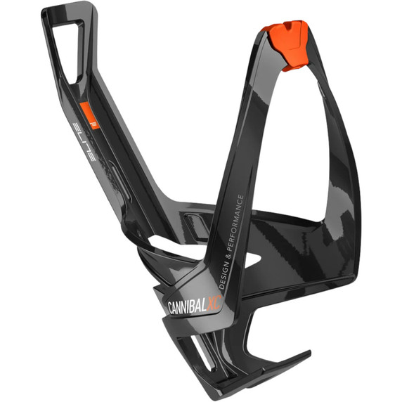 Elite Cannibal XC Black/Orange Bottle Cage