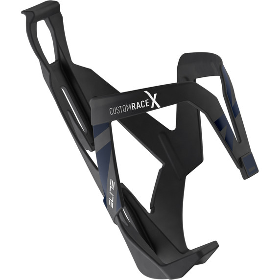 Elite Custom Race X Black Skin Blue Bottle Cage
