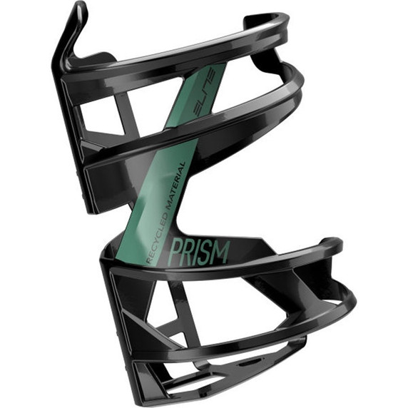 Elite Prism Recycled Material Side Load Bottle Cage Black Skin RH