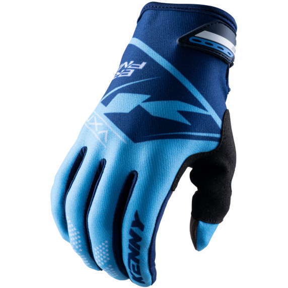 Kenny Racing Gloves Brave Blue