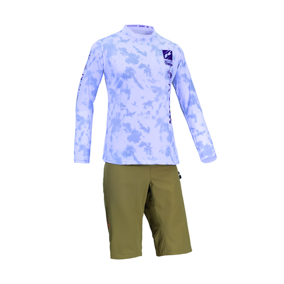 Kenny Racing Jersey Charger LS Women Dye White