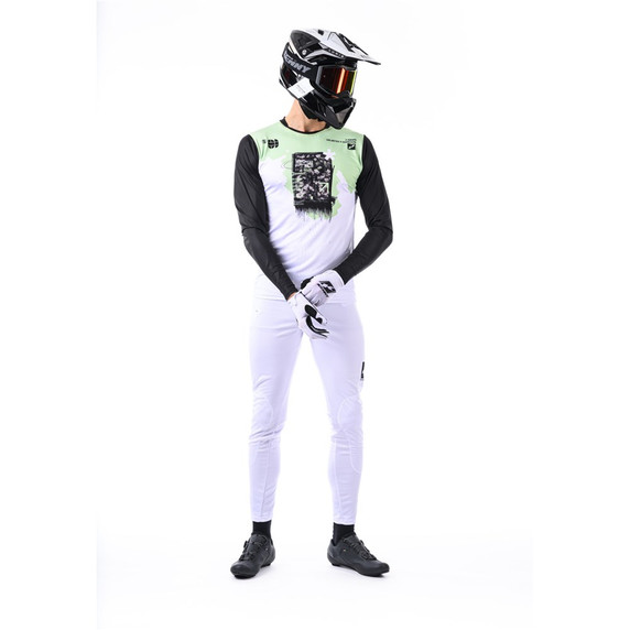 Kenny Racing Jersey Evo Pro LS Green & White