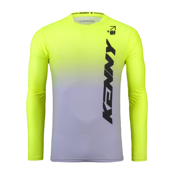 Kenny Racing Jersey Prolight LS Gradient Yellow Kids