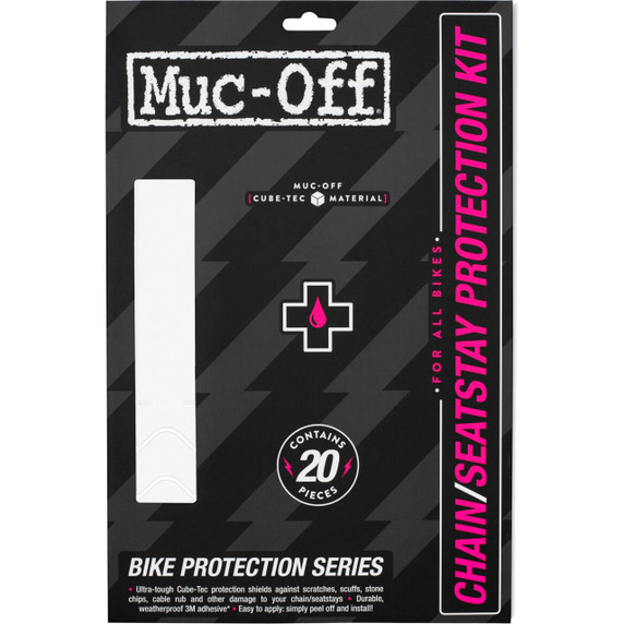 Muc-Off Chainstay Protection Kit - Matte Black