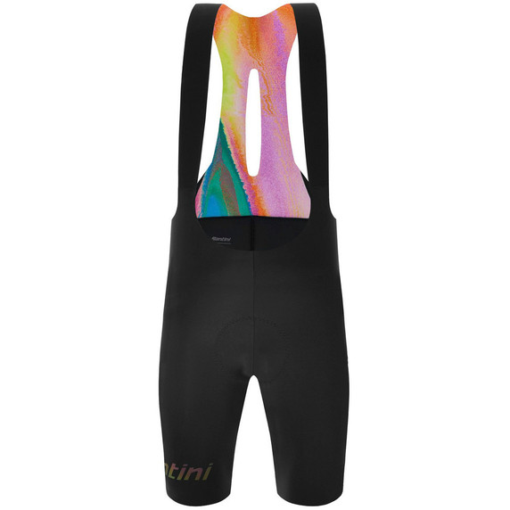 Santini Unico Edge Bibshorts Black