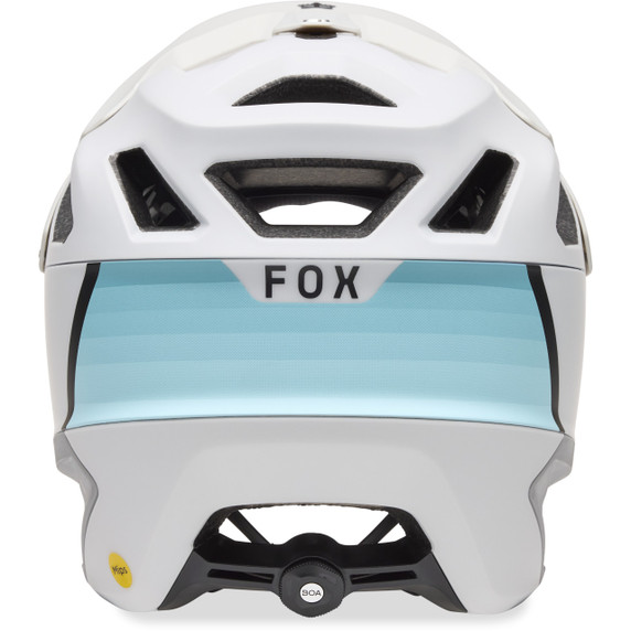 Fox Dropframe Pro Grid Light Grey Helmet