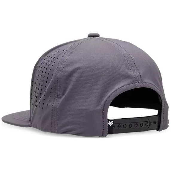 Fox Non Stop Tech Snapback Cap Steel Grey OS