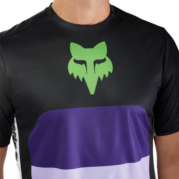Fox Ranger SS Jersey Grid Black