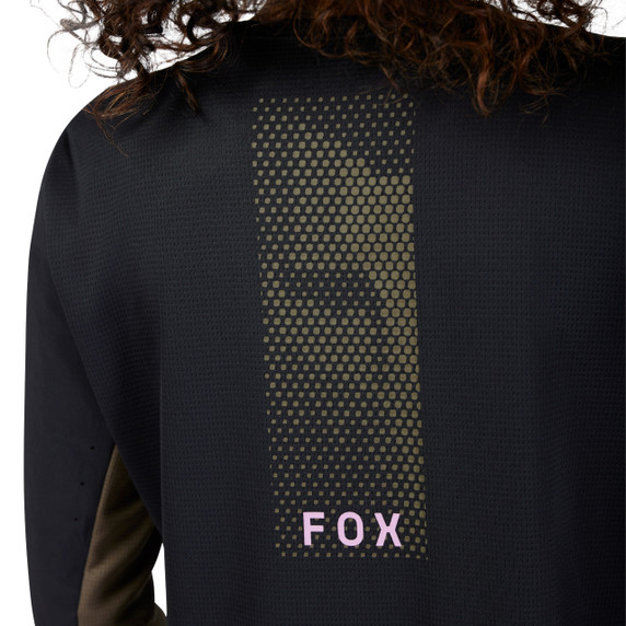 Fox Womens Defend LS Jersey Park Black