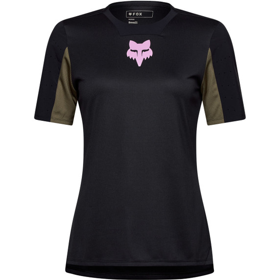 Fox Womens Defend SS Jersey Park Black