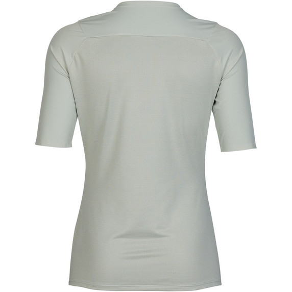 Fox Womens Flexair Ascent SS Jersey Gray Vintage