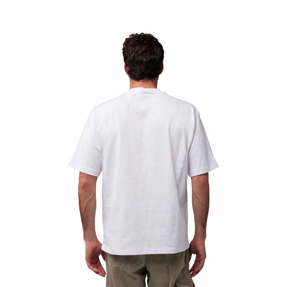 Fox Wordmark Ov SS Tee Optic White