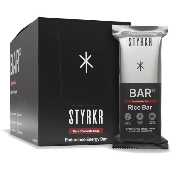 Styrkr Bar30 Dark Chocolate Chip Energy Bar x 12 Box