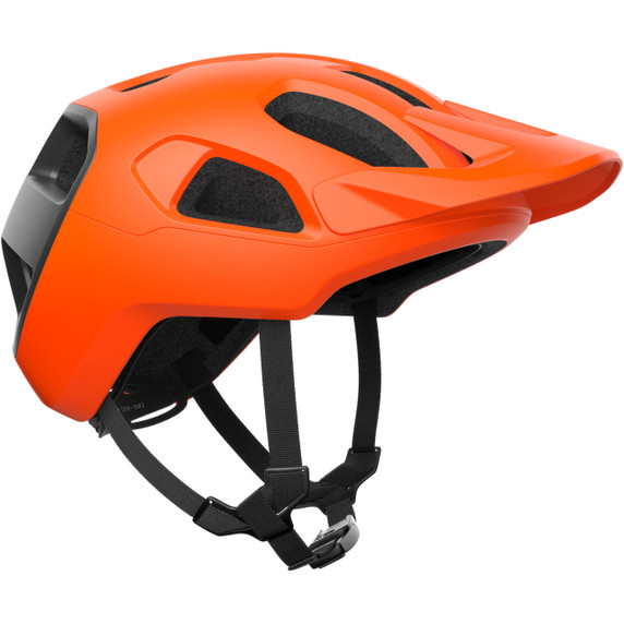 POC Cularis MTB Helmet Fluorescent Orange/Uranium Black Matte
