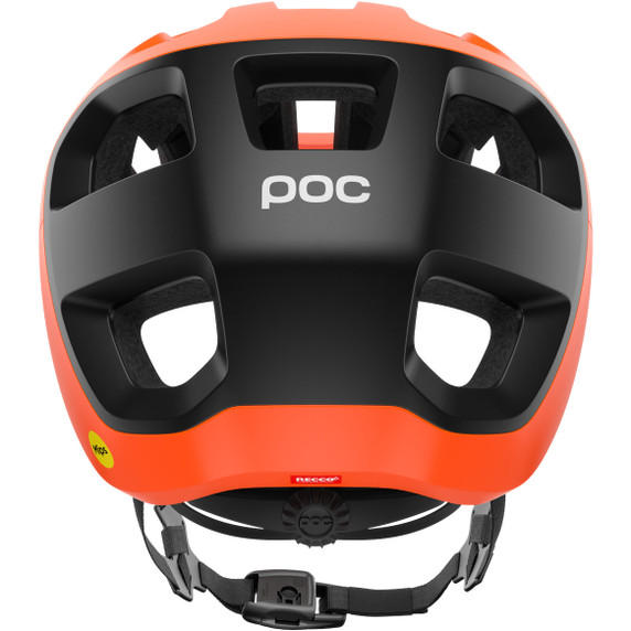 POC Cularis MTB Helmet Fluorescent Orange/Uranium Black Matte