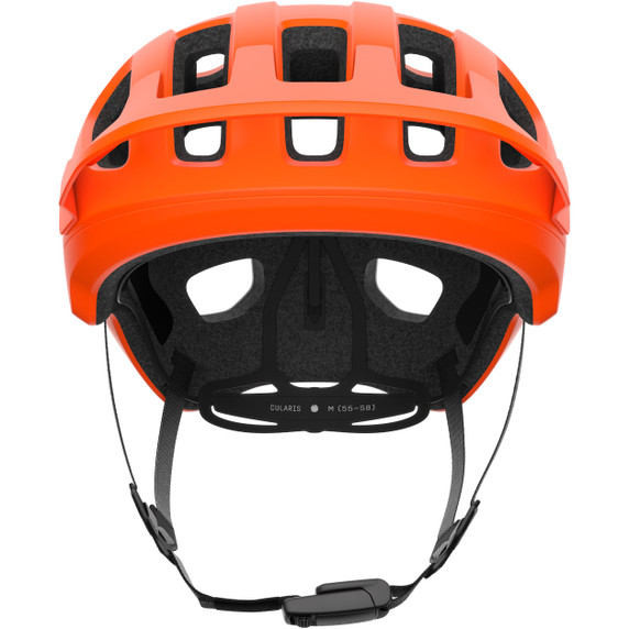 POC Cularis MTB Helmet Fluorescent Orange/Uranium Black Matte