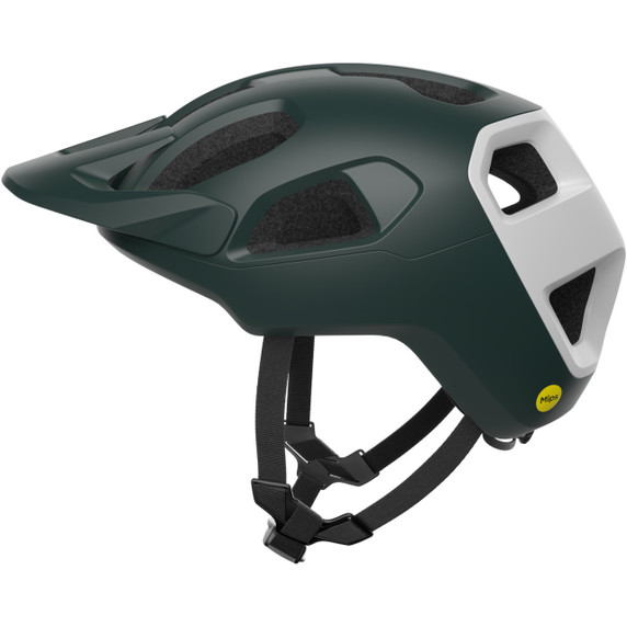 POC Cularis MTB Helmet Pargasite Green/Hydrogen White Matte