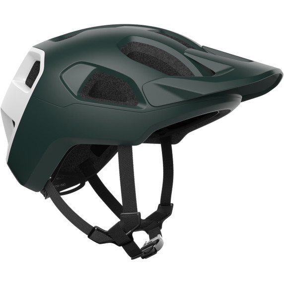 POC Cularis MTB Helmet Parasite Green/Hydrogen White Matte