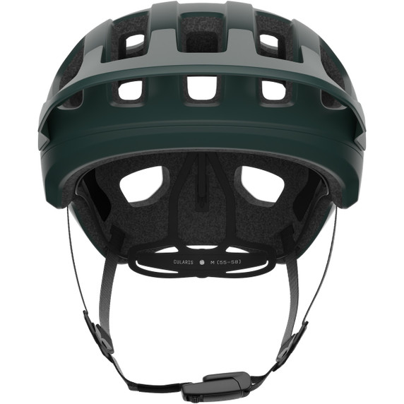 POC Cularis MTB Helmet Pargasite Green/Hydrogen White Matte