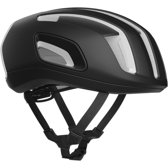 POC Cytal Road Helmet Uranium Black/Hydrogen White Matte