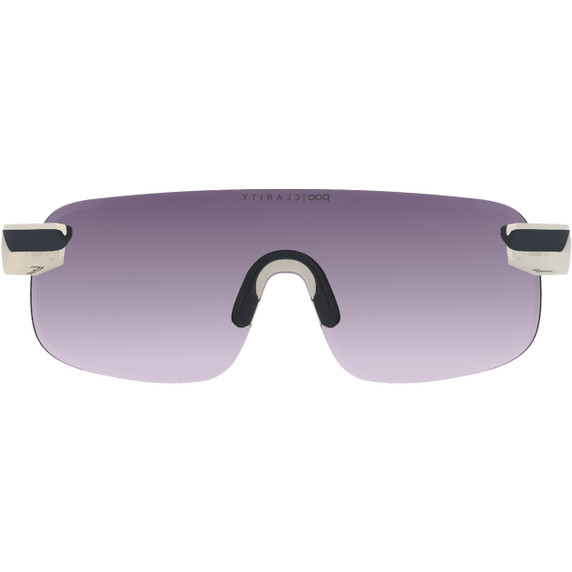 POC Elicit Glasses Okenite Off-White Clarity Road Lens Partly Sunny Gold