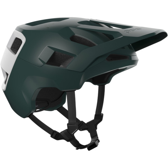 POC Kortal Race MIPS MTB Helmet Pargasite Green/Hydrogen White Matte