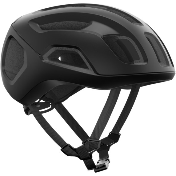 POC Ventral Air MIPS Road Helmet Uranium Black/Hydrogen White Matte